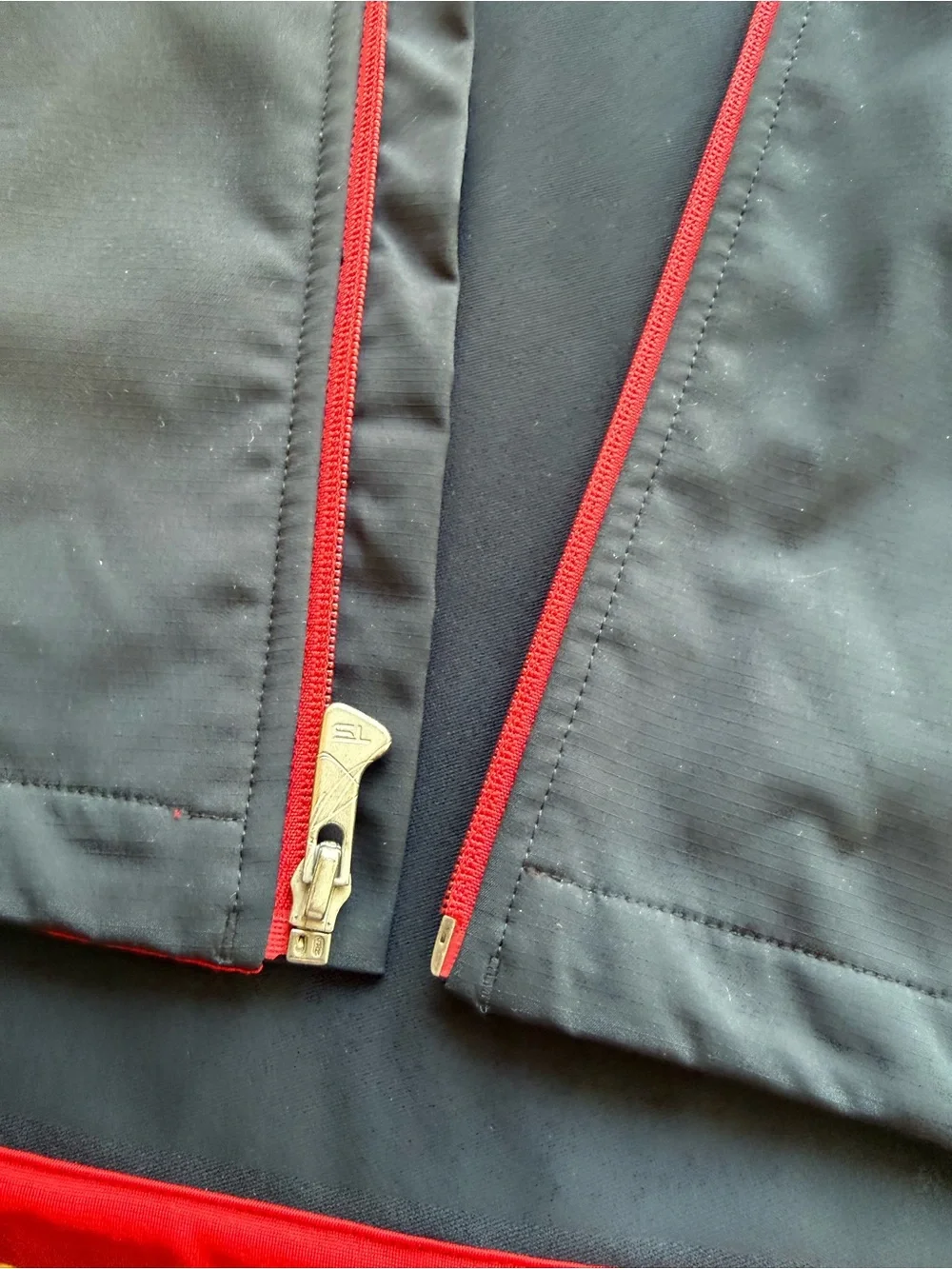 Adidas Formotion Men’s Size 3XL Black Active Track Jacket Red Trim Full-Zip Coat